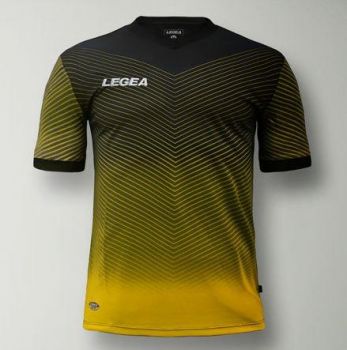 Legea Trikot Bilbao schwarz-gelb